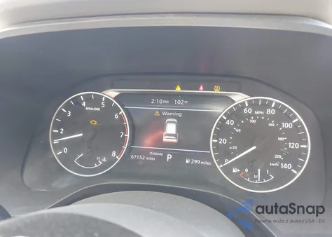 2021 Nissan Rogue Sv Fwd из США, поврежденный, VIN JN8AT3BA5MW013188